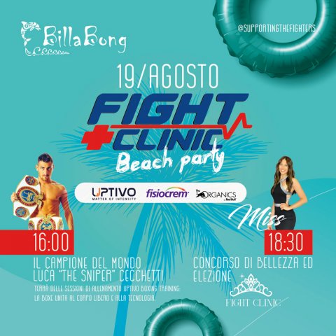 19/08/2022 - Fight Clinic Beach Party